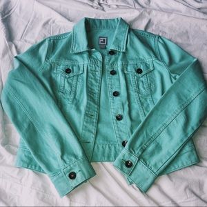 MINT GREEN STYLISH JACKET